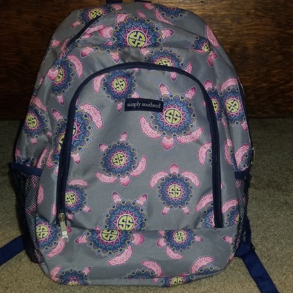 simply southern turtle backpack